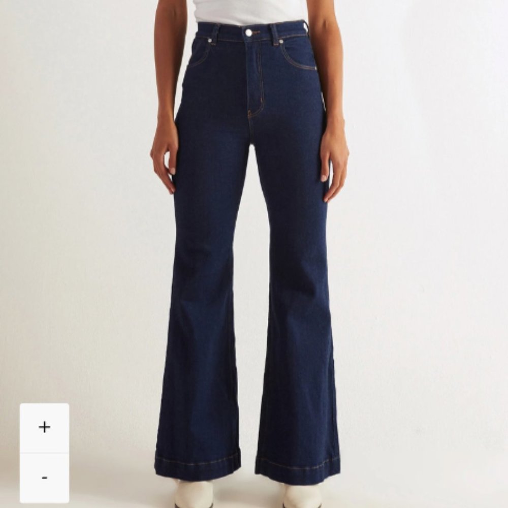 NWT Rolla's Eastcoast Flare Jean - Alina Blue, Size 25